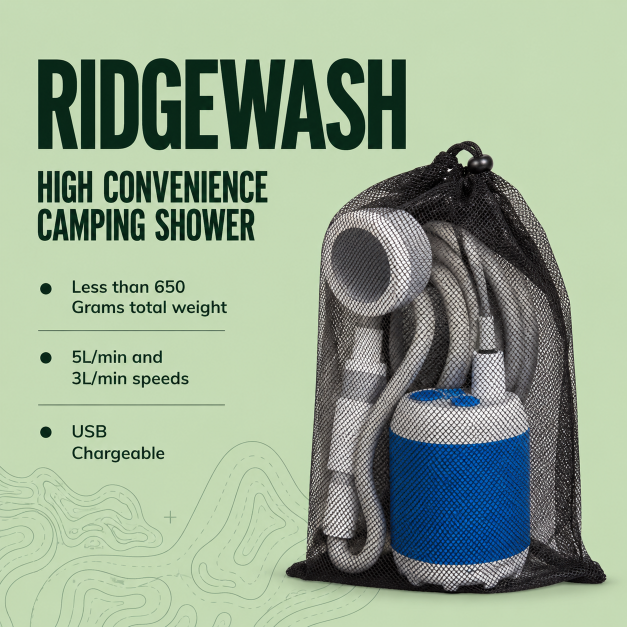 RidgeWash Portable Washer